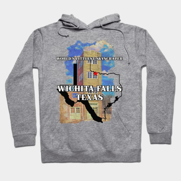 World's Littlest Skyscraper Hoodie by Among the Leaves Apparel